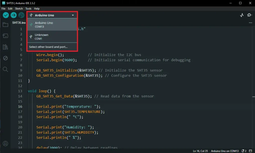 sht35-arduino-setup1