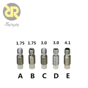 پیچ سوراخدار اکسترودر 1.75mm مدل A-style