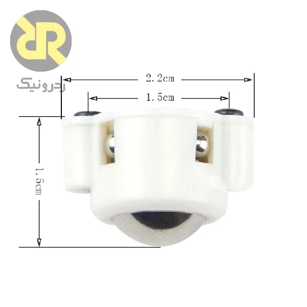 چرخ هرزگرد ۲۲ میلیمتر مدل MINI-Q