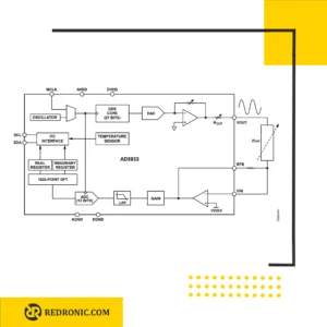 آیسی AD5933 مبدل امپدانس و آنالایزر 12-Bit ADC