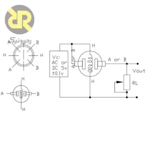 سنسور MQ-5 سنسور گاز و کیفیت هوا LPG/متان